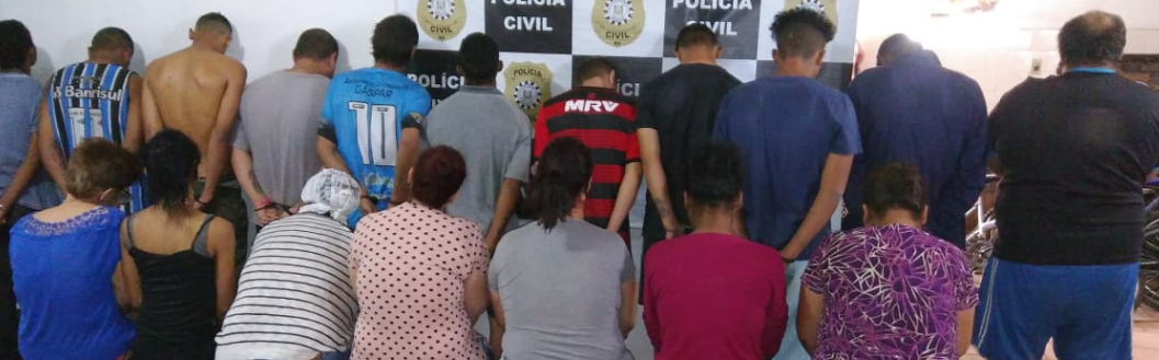 Operação “Tentáculos 2” resulta na prisão de 19 pessoas em São Sepé