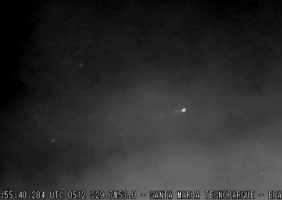 Vídeo: meteoro Earthgrazer é registrado no céu de Santa Maria