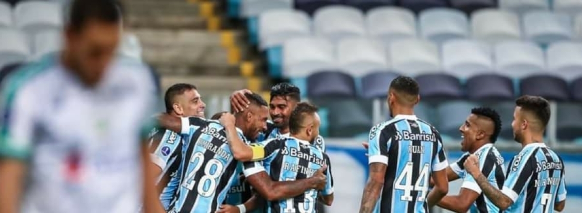 Grêmio ganha de 2 a 1 do La Equidad em estreia na Sul-Americana