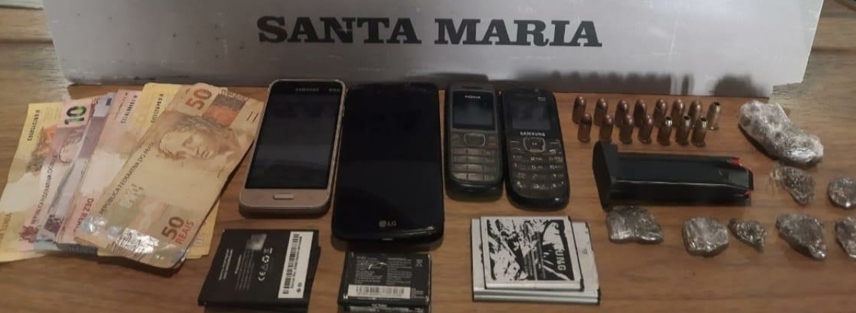 Brigada Militar impede entrada de celulares e droga na PESM