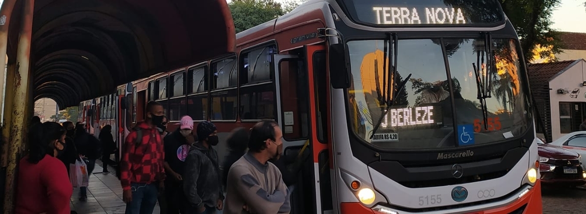 Usuários de ônibus pagarão tarifa mais barata neste domingo em Santa Maria