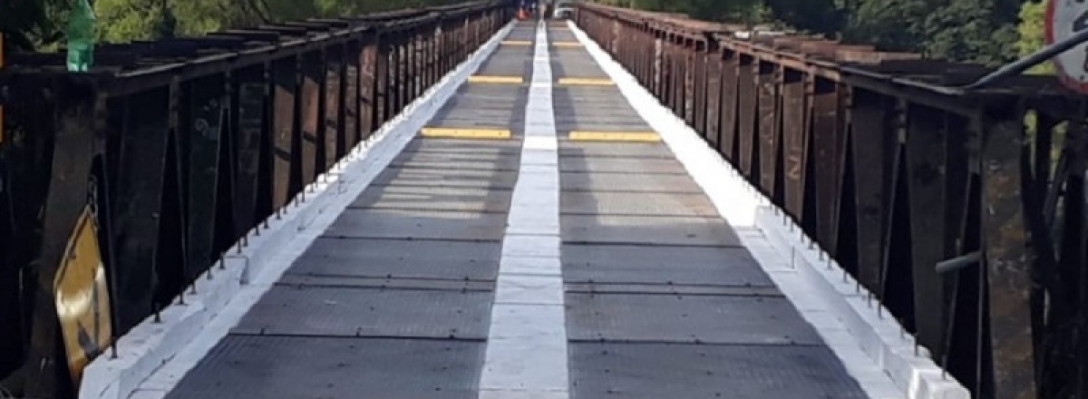 Concluída reforma de ponte na ERS-149, em Restinga Seca