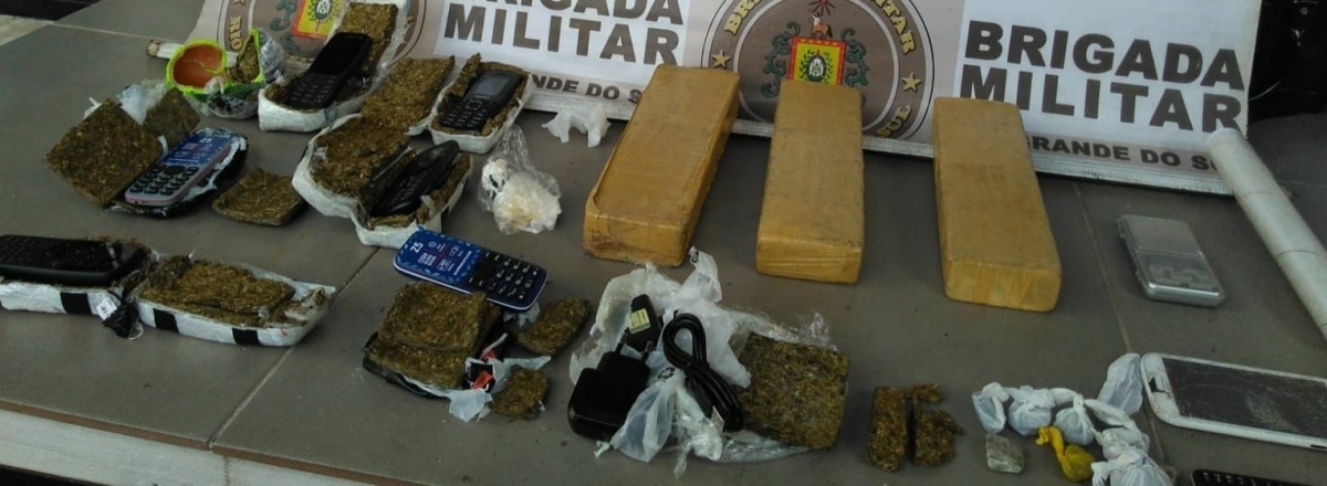 Dupla é presa por tráfico de drogas na zona norte de Santa Maria