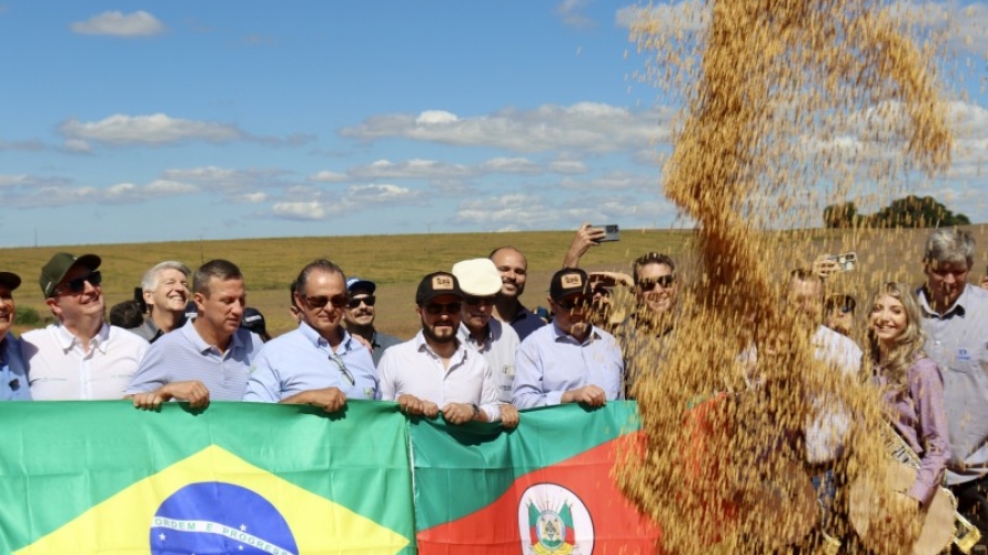 Otimismo marca abertura oficial da colheita da soja em Tupanciretã