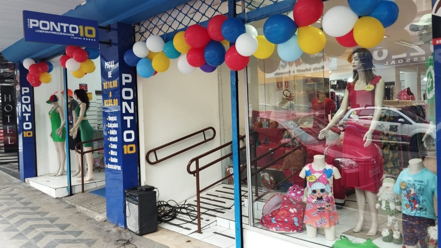 Ponto Dez inaugura sua segunda loja no Centro de Santa Maria