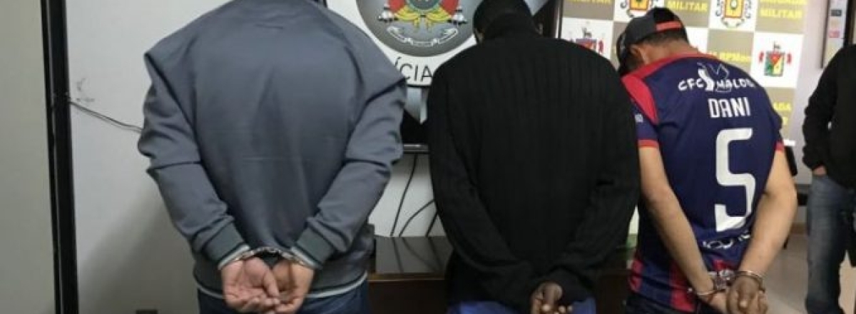 Suspeitos de assaltar o posto Fuzer em Restinga Seca são presos
