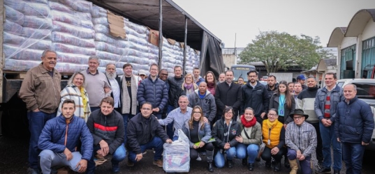 Santa Maria recebe 120 cestas básicas do Governo do Estado