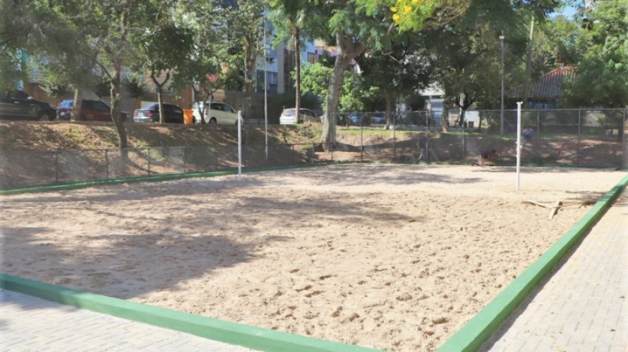 Nova quadra de areia do Parque Itaimbé será inaugurada neste final de semana