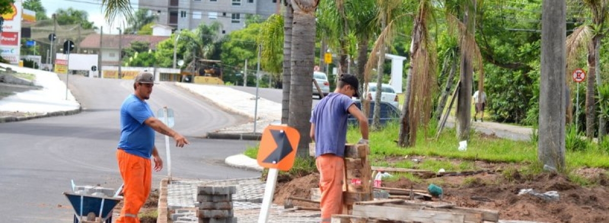 Obra de revitalização da Rua Euclides da Cunha avança está 90% concluída