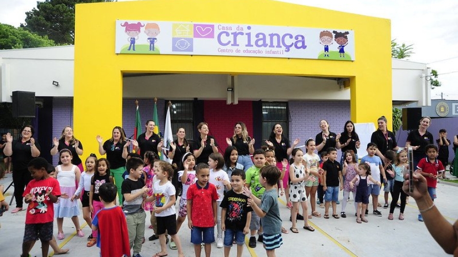 Centro de Educação Infantil Casa da Criança é reinaugurado em Santa Maria
