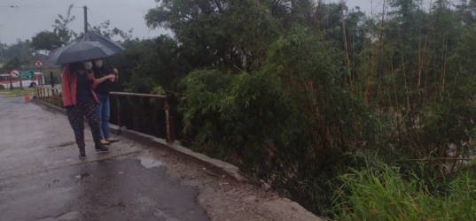 Santa Maria registrou 49 milímetros de chuva nas últimas seis horas