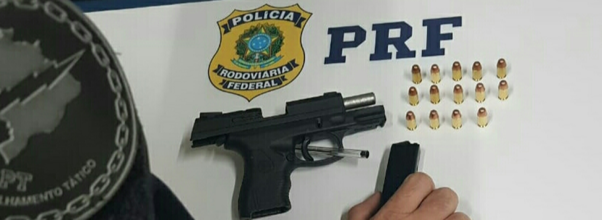 PRF prende idoso com pistola calibre 380 em Santa Maria