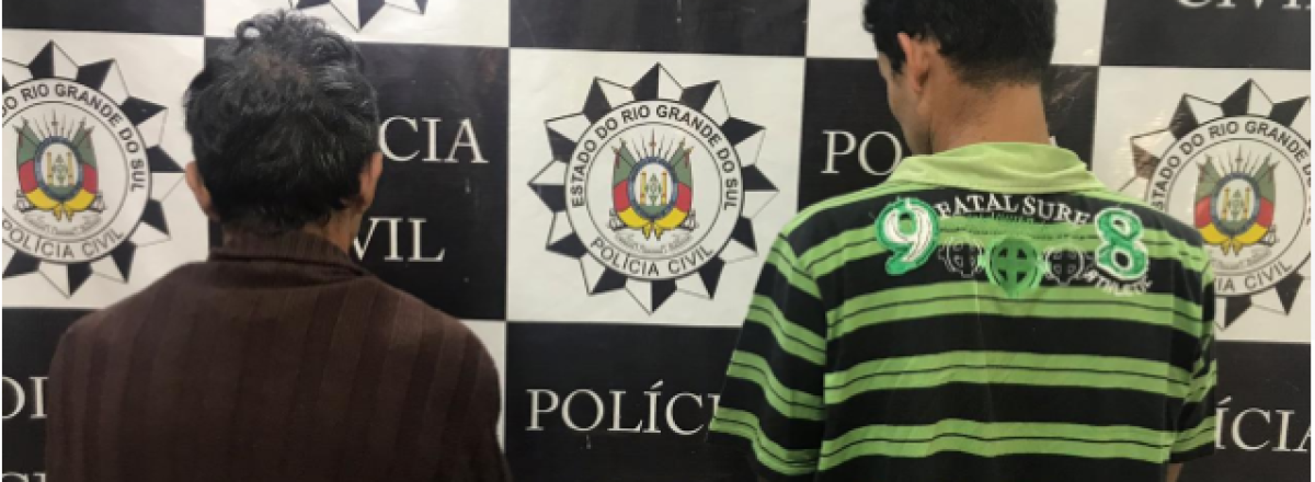 Polícia Civil prende os autores confessos de latrocínio de mulher em Santa Maria