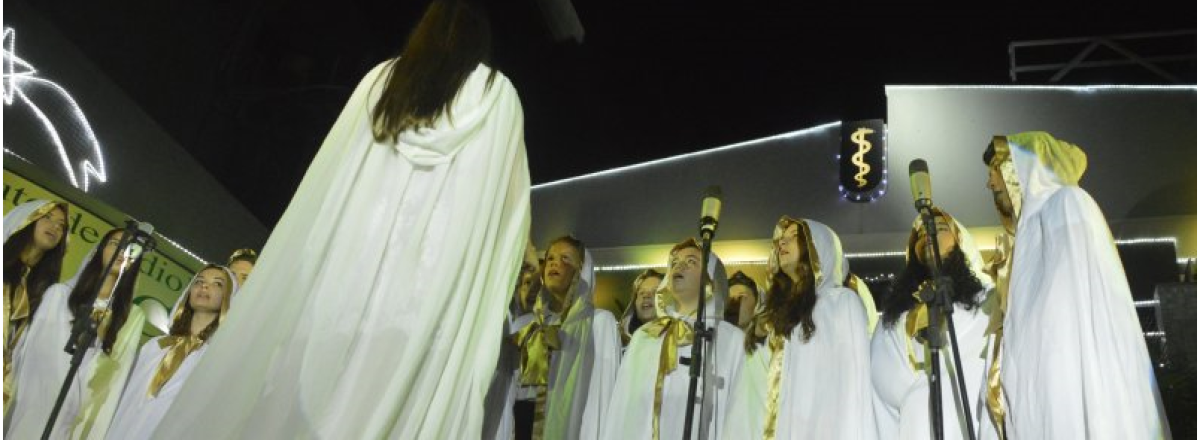 Viva Natal teve apresentação na Sacada São Lucas em Santa Maria