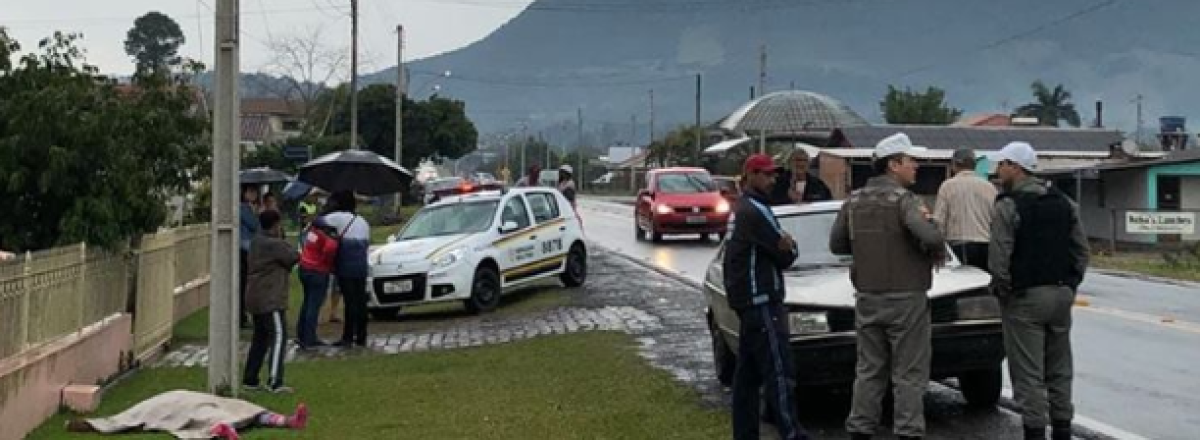 Mulher morre após ser atropelada na ERS-149 em São João do Polêsine