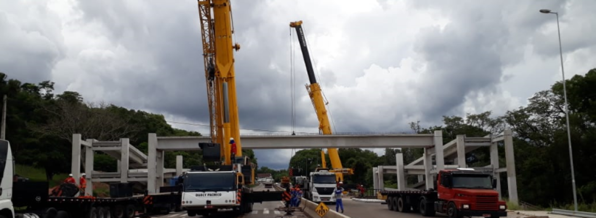 Trânsito está liberado na BR-158 entre os viadutos do Castelinho e da Rodoviária
