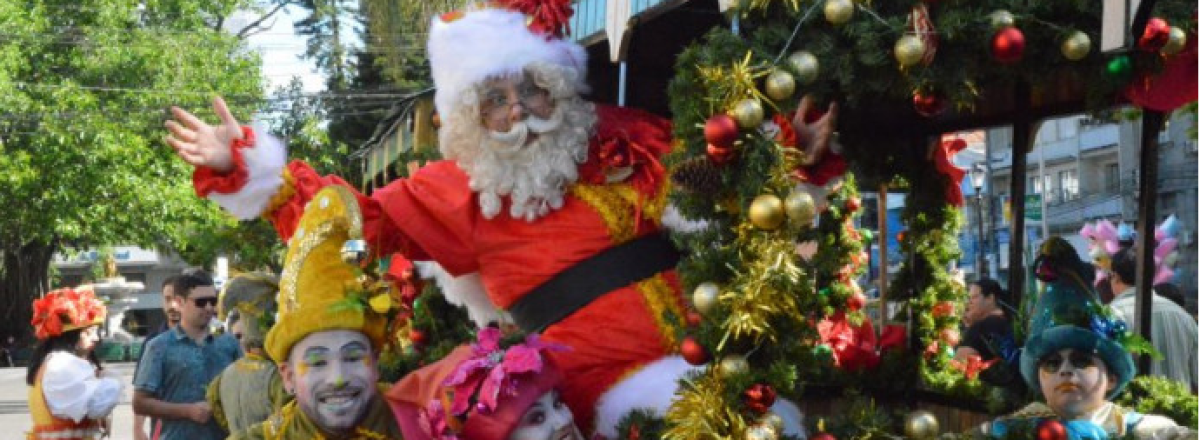 Viva o Natal: passeio de dindinho e atrações culturais movimentaram o domingo em Santa Maria