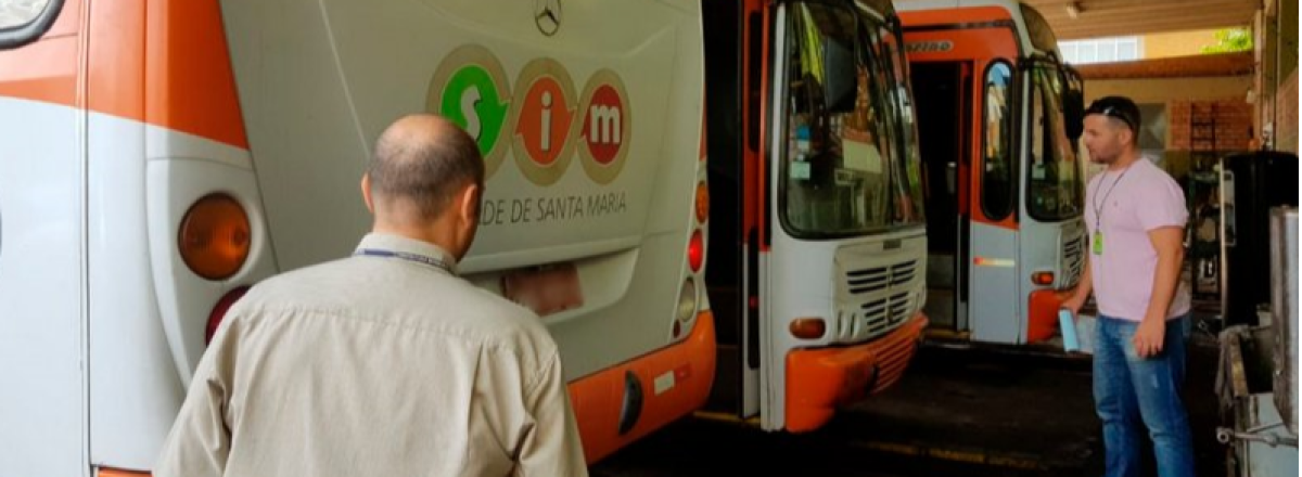 Prefeitura intensifica fiscalização em veículos do transporte coletivo de Santa Maria