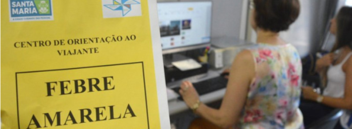 Em nove meses, foram emitidas 3,6 mil certificações internacionais de febre amarela em Santa Maria
