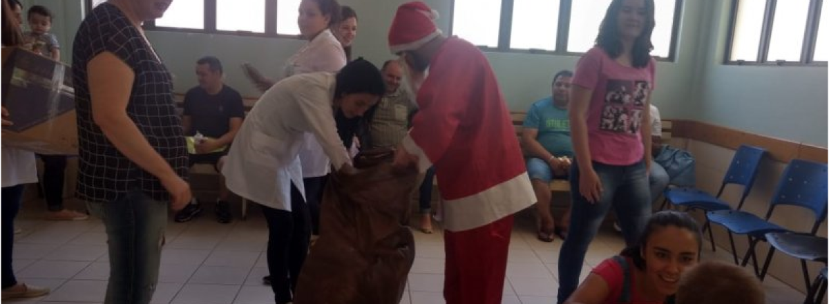 Pacientes do Pronto Atendimento do Patronato ganham festa de Natal