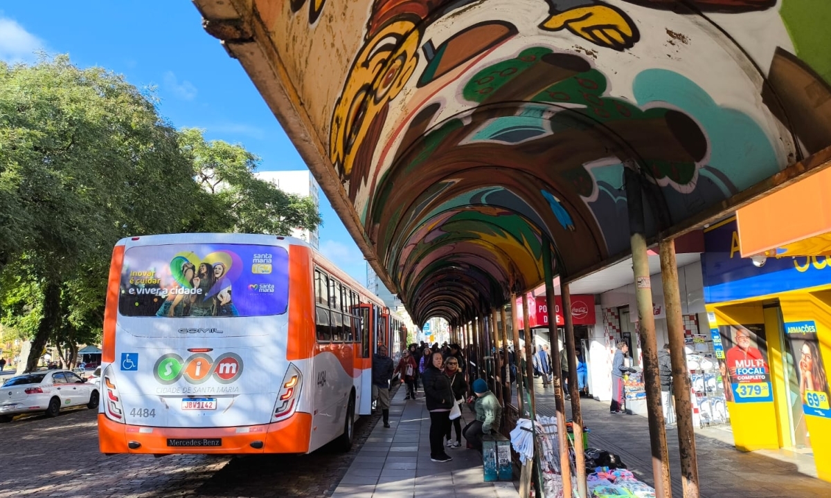 Tarifa de ônibus em Santa Maria sobe para R$ 7,25 a partir de segunda-feira (9)