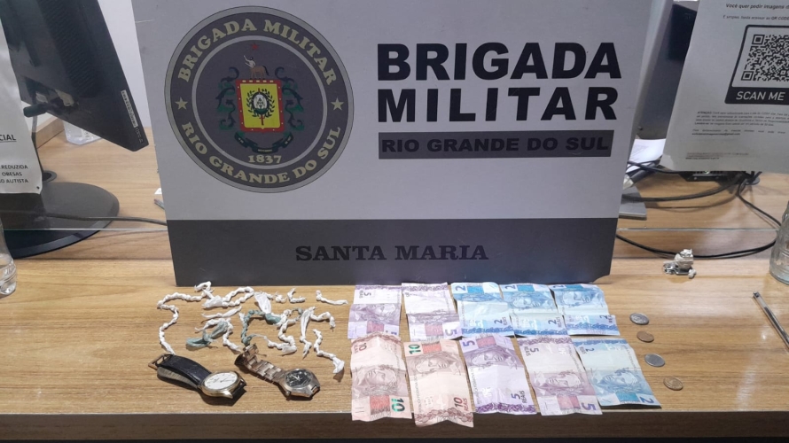 Homem é preso tráfico de drogas no bairro Rosário