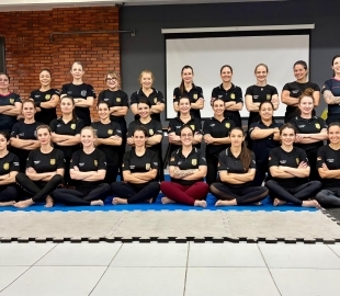 Policiais civis recebem curso de defesa pessoal em Santa Maria