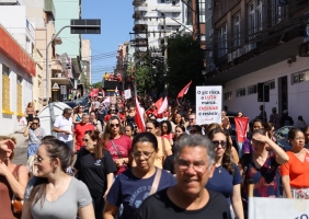 Paralisação de professores municipais atinge cerca de 60 escolas em Santa Maria