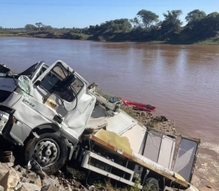 Identificado motorista que morreu após cair da ponte sobre o Rio Jaguari
