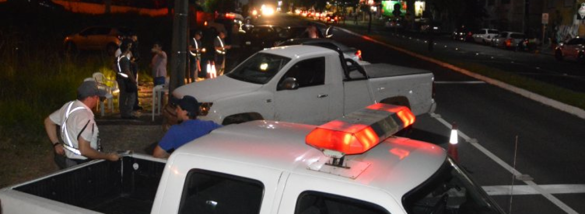 Blitz da Balada Segura flagra sete motoristas sob influência de álcool em Santa Maria