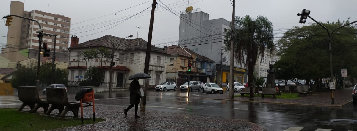 Santa Maria registra 44 milímetros de chuva nas últimas 24 horas