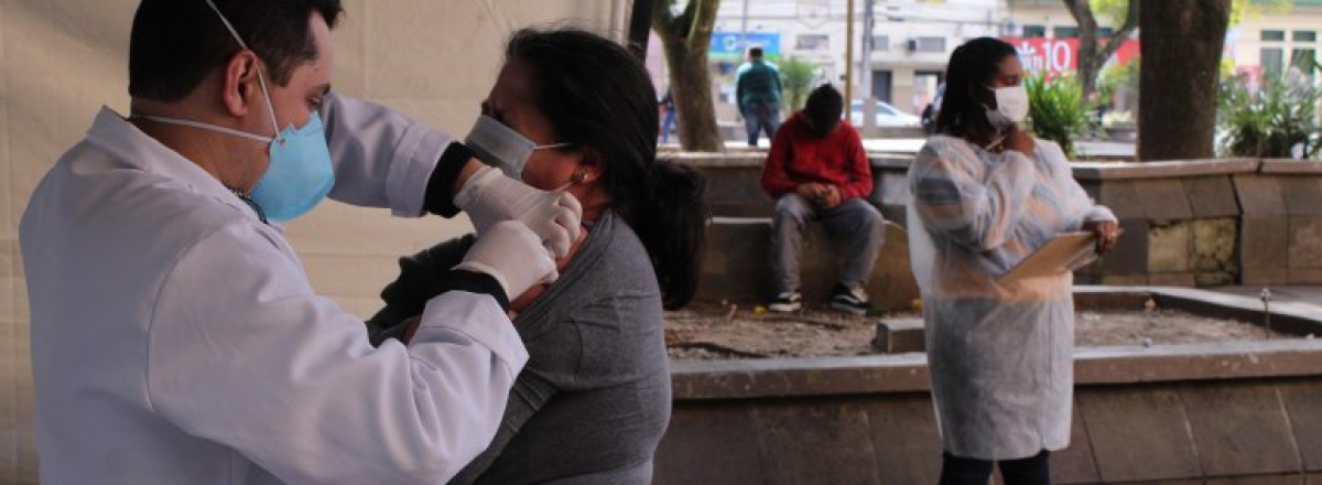 Vacinação contra a gripe no Centro imuniza mais de 400 pessoas