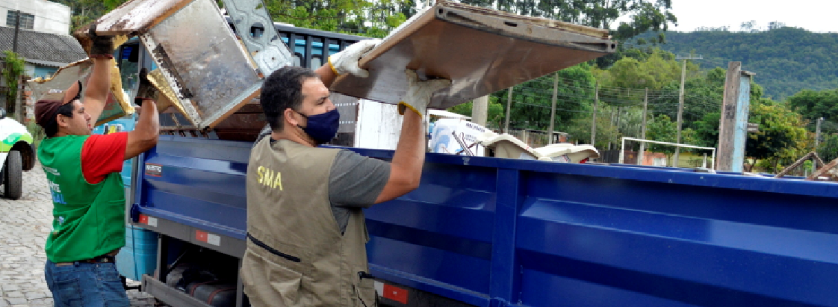 Descarte Legal recolhe 8 toneladas de resíduos em Santa Maria