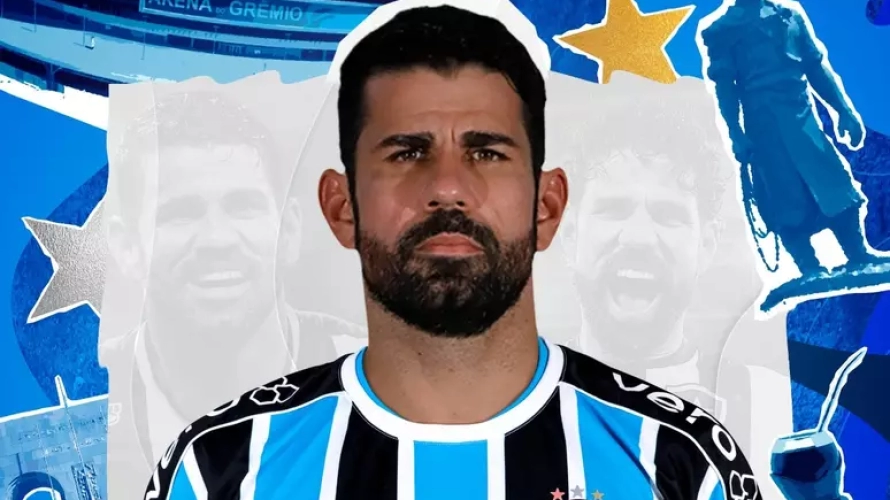 Diego Costa é o novo reforço do Grêmio