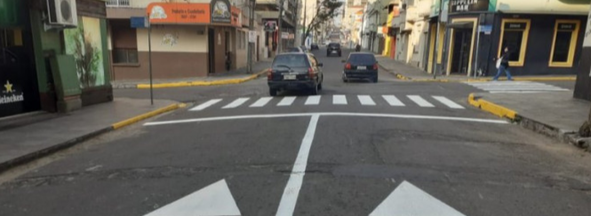 Rua Venâncio Aires lidera ranking de infrações de trânsito em julho