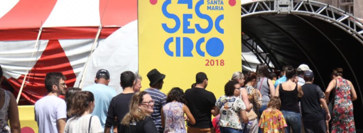 5º Santa Maria Sesc Circo é confirmado para novembro