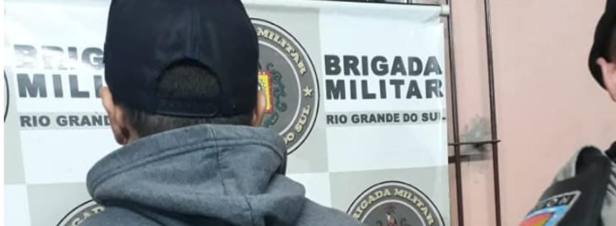 Brigada Militar prende foragido em Santa Maria