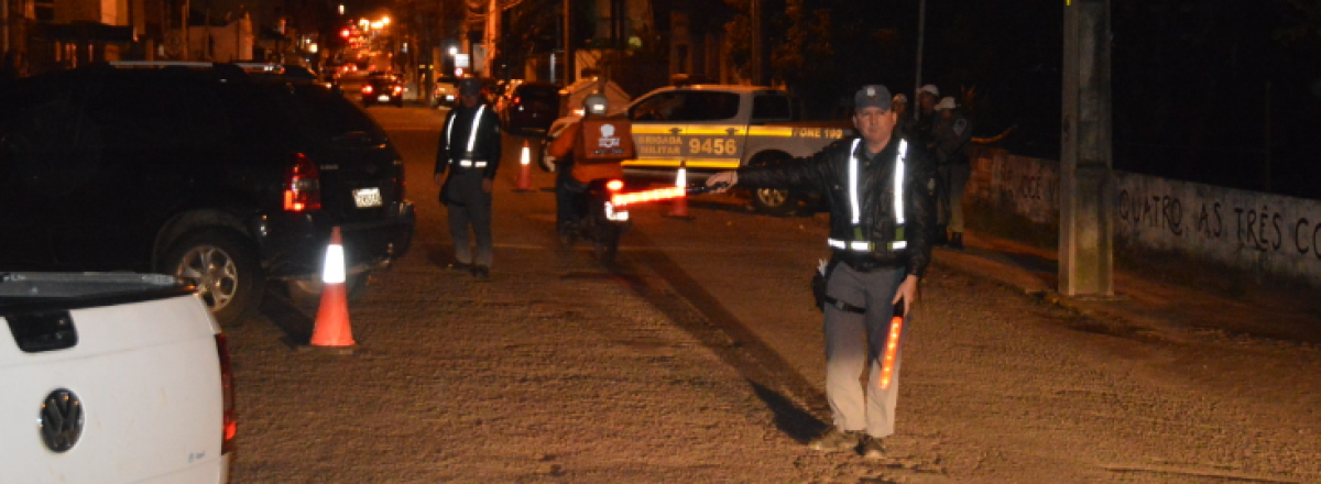 Blitz da Balada Segura flagra oito motoristas sob influência de álcool em Santa Maria