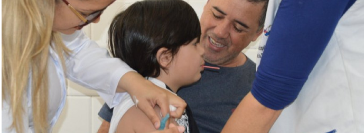 Santa Maria vacina mais de 1,5 mil crianças no Dia D da campanha contra o Sarampo