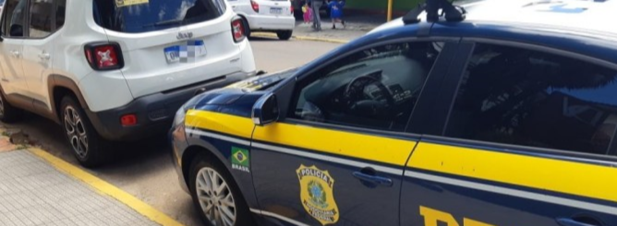 PRF recupera veículo adquirido por fraude em Santa Maria