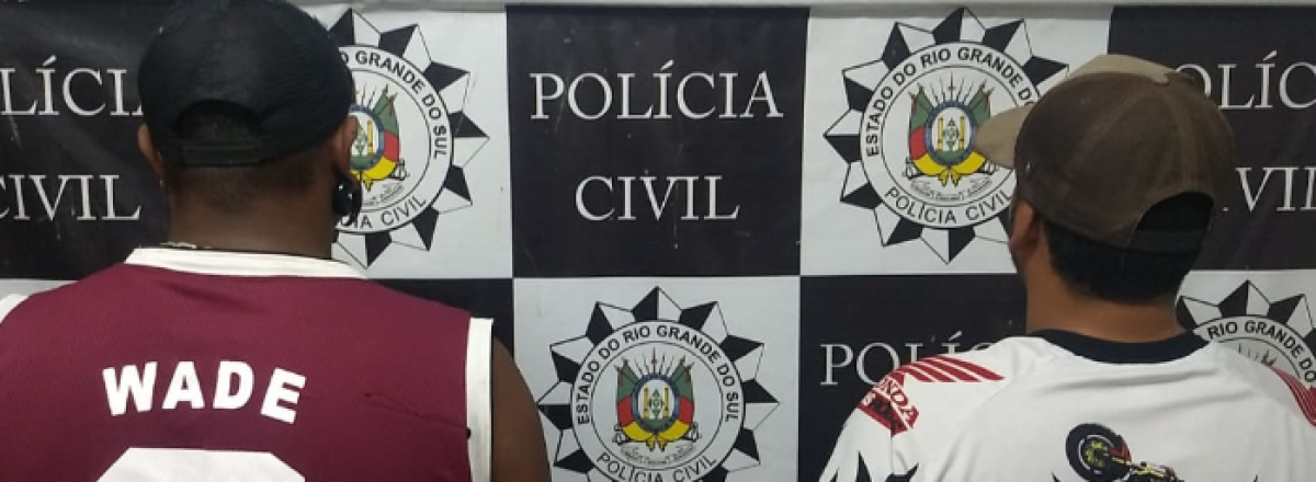 Polícia Civil prende dupla por receptação em Santa Maria