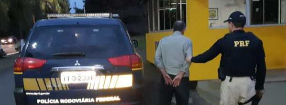 PRF prende motorista embriagado e com CNH cassada na BR-287 em Santiago