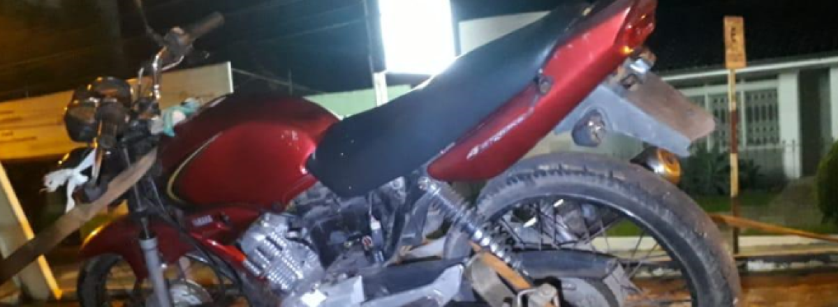 Adolescente é apreendido com moto furtada em Santa Maria