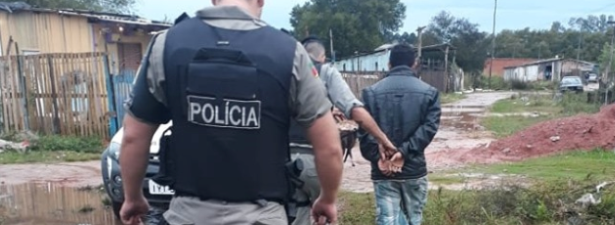 Brigada Militar prende foragido após perseguição em Santa Maria