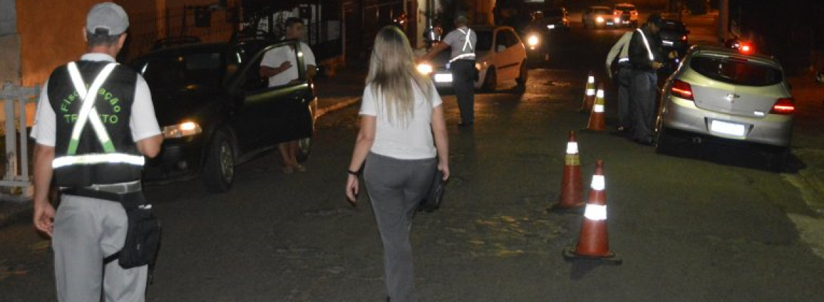 Blitz da campanha Maio Amarelo autuou 22 motoristas em Santa Maria