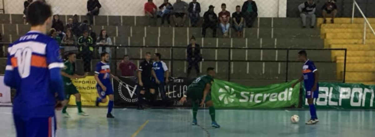 UFSM Futsal vence de virada o Palmeiras por 2 a 1 pela Série Ouro em São Gabriel