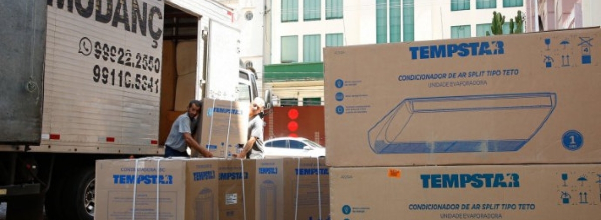 Shopping Independência ganha novos condicionadores de ar