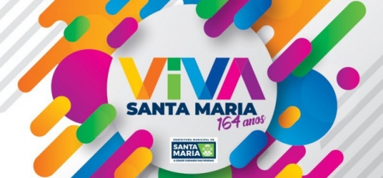 Viva Santa Maria celebra o aniversário da cidade com mais de 20 atrações gratuitas