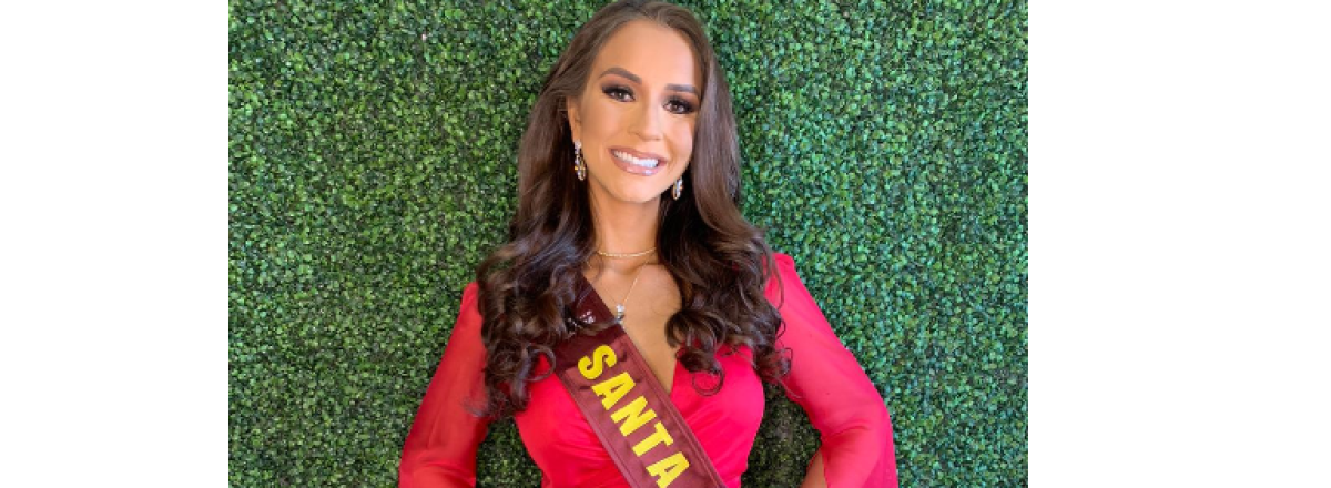 Shayane Hermann representa Santa Maria no Miss Latina Rio Grande do Sul
