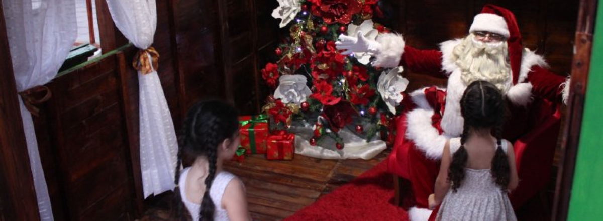 Casa do Papai Noel e passeios de Dindinho são atrações do Viva Natal 2019